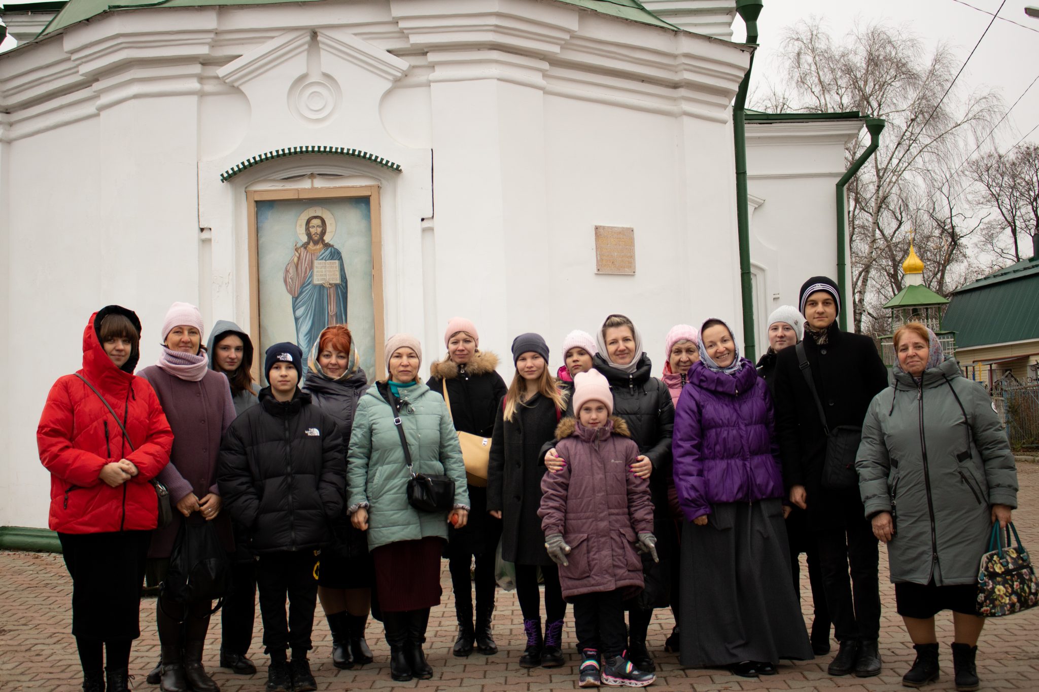 Могила Венецианова и Спасская Церковь