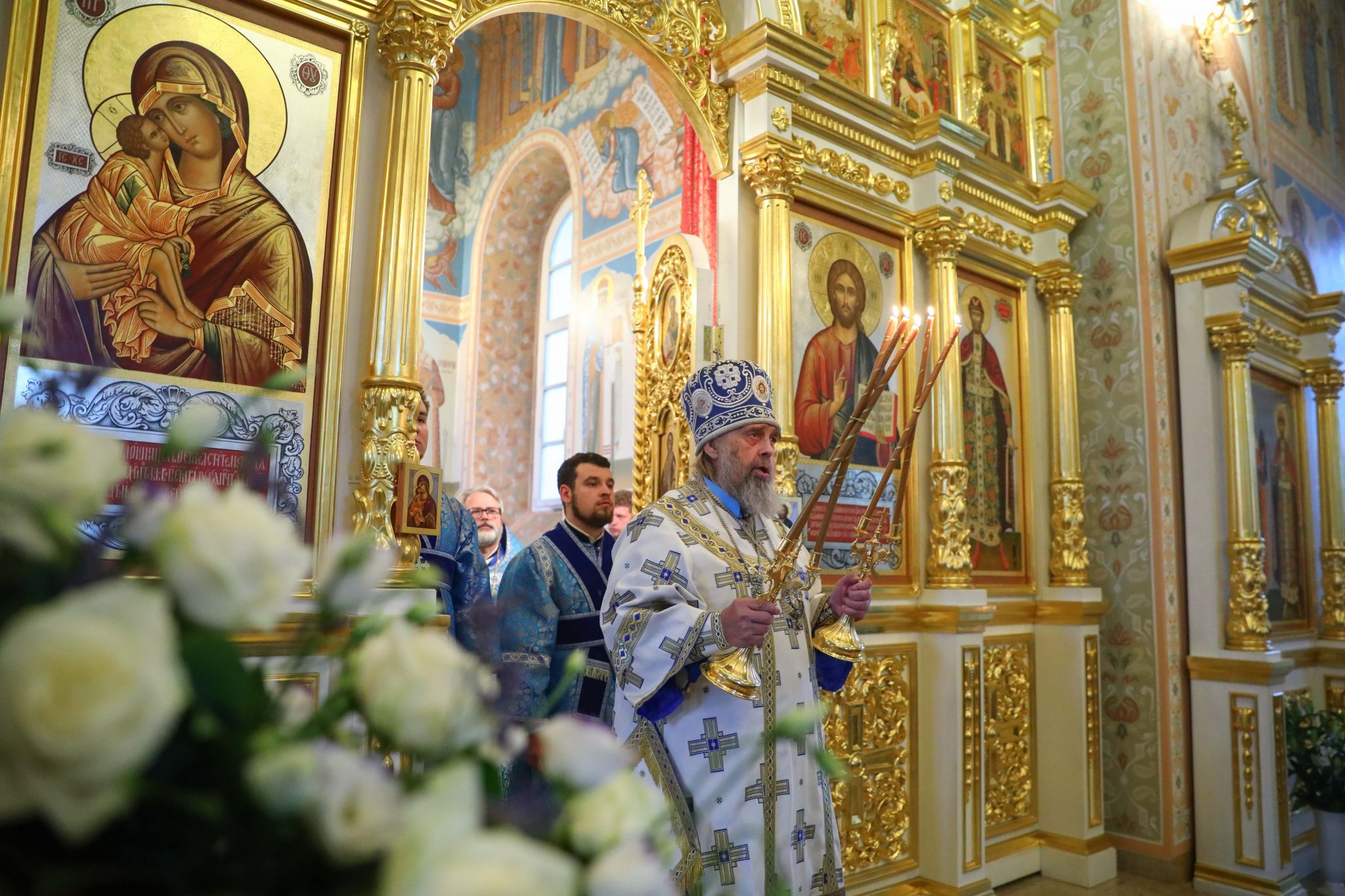 В память избавления москвы. Царскосельское благочиние 13 ноября 2022. Храм иконы Божией матери 